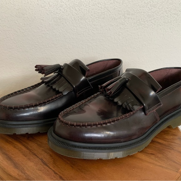 Dr. Martens Other - Dr. Martens Adrian Tassel Loafer - Cherry Red - Mens 10